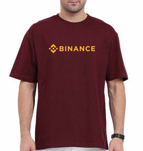 Load image into Gallery viewer, binance Oversized T-Shirt for Men
