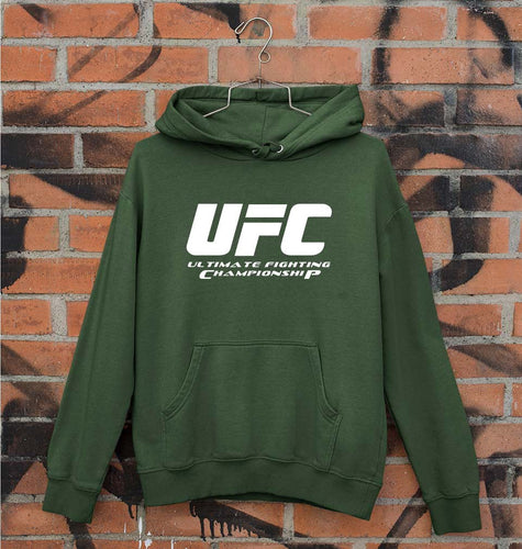 UFC Unisex Hoodie for Men/Women-Dark Green-Ektarfa.online