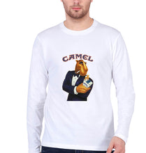 Load image into Gallery viewer, camel cigarette Full Sleeves T-Shirt for Men-White-Ektarfa.online
