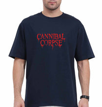 Load image into Gallery viewer, cannibal corpse Oversized T-Shirt for Men-Navy Blue-Ektarfa.online
