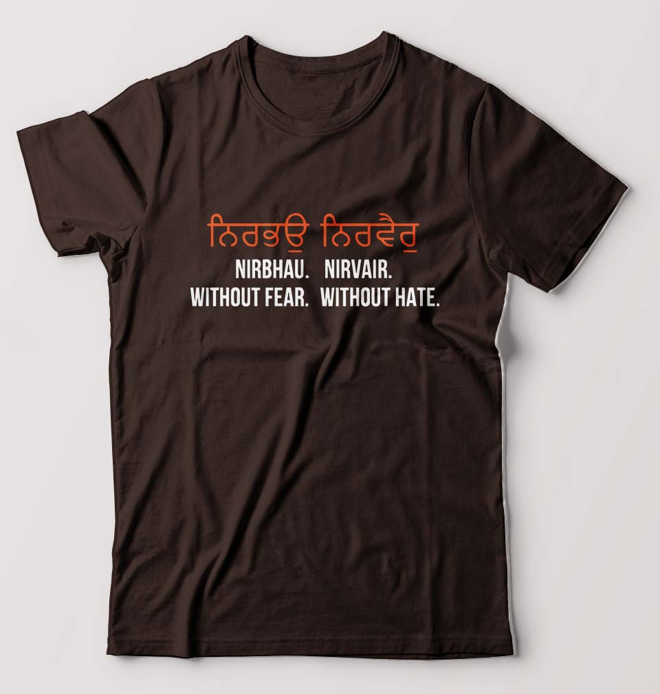 Nirbhau Nirvair T-Shirt for Men
