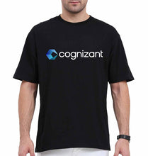 Load image into Gallery viewer, Cognizant Oversized T-Shirt for Men-Black-Ektarfa.online
