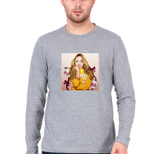 Load image into Gallery viewer, sabrina carpenter Full Sleeves T-Shirt for Men-Grey Melange-Ektarfa.online
