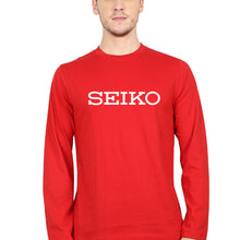 Load image into Gallery viewer, Seiko Full Sleeves T-Shirt for Men-red-Ektarfa.online
