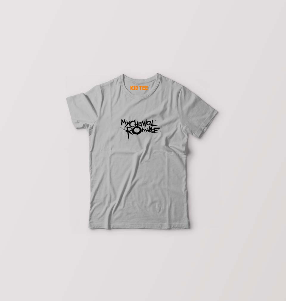 My Chemical Romance Kids T-Shirt for Boy/Girl-Grey-Ektarfa.online