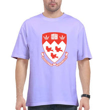 Load image into Gallery viewer, McGill University Oversized T-Shirt for Men-Lavender-Ektarfa.online
