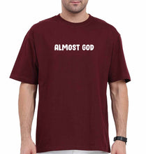 Load image into Gallery viewer, almost god Oversized T-Shirt for Men
