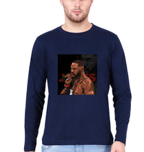 Load image into Gallery viewer, jon jones UFC Full Sleeves T-Shirt for Men-Navy Blue-Ektarfa.online
