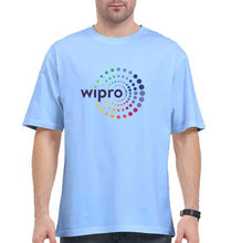 Load image into Gallery viewer, Wipro Oversized T-Shirt for Men-Baby Blue-Ektarfa.online
