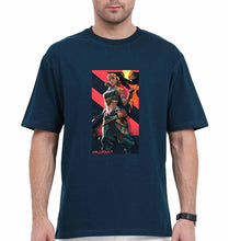 Load image into Gallery viewer, valorant Oversized T-Shirt for Men-Petrol Blue-Ektarfa.online
