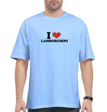 Load image into Gallery viewer, I LOVE LAMBORGHINI Oversized T-Shirt for Men
