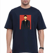 Load image into Gallery viewer, kr$na Oversized T-Shirt for Men-Navy Blue-Ektarfa.online
