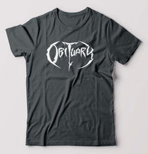 Load image into Gallery viewer, Obituary T-Shirt for Men-Steel grey-Ektarfa.online
