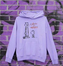 Load image into Gallery viewer, calvin hobbes Unisex Hoodie for Men/Women-Lavender-Ektarfa.online
