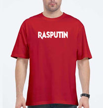 Load image into Gallery viewer, Rasputin Oversized T-Shirt for Men-Red-Ektarfa.online
