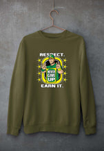 Load image into Gallery viewer, john cena never give up Unisex Sweatshirt for Men/Women-Olive Green-Ektarfa.online
