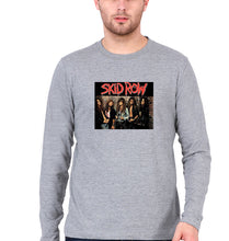 Load image into Gallery viewer, SKID ROW Full Sleeves T-Shirt for Men-Grey Melange-Ektarfa.online
