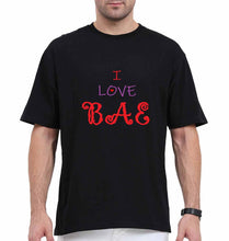 Load image into Gallery viewer, love BAE Oversized T-Shirt for Men-Black-Ektarfa.online
