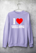 Load image into Gallery viewer, i love shillong Unisex Sweatshirt for Men/Women-Lavender-Ektarfa.online
