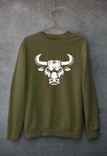 Load image into Gallery viewer, Bull Unisex Sweatshirt for Men/Women-Olive Green-Ektarfa.online
