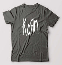 Load image into Gallery viewer, Korn T-Shirt for Men-Charcoal-Ektarfa.online
