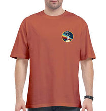 Load image into Gallery viewer, Isro Oversized T-Shirt for Men-Coral-Ektarfa.online
