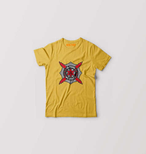 cm punk WWE Kids T-Shirt for Boy/Girl-Golden Yellow-Ektarfa.online