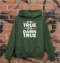 Load image into Gallery viewer, kurt angle it&#39;s true it&#39;s damn true Unisex Hoodie for Men/Women-Dark Green-Ektarfa.online
