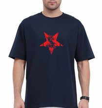 Load image into Gallery viewer, Sepultura Oversized T-Shirt for Men-Navy Blue-Ektarfa.online
