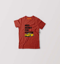 Load image into Gallery viewer, Porsche (Need Money) T-Shirt for Boy/Girl-Brick Red-Ektarfa.online
