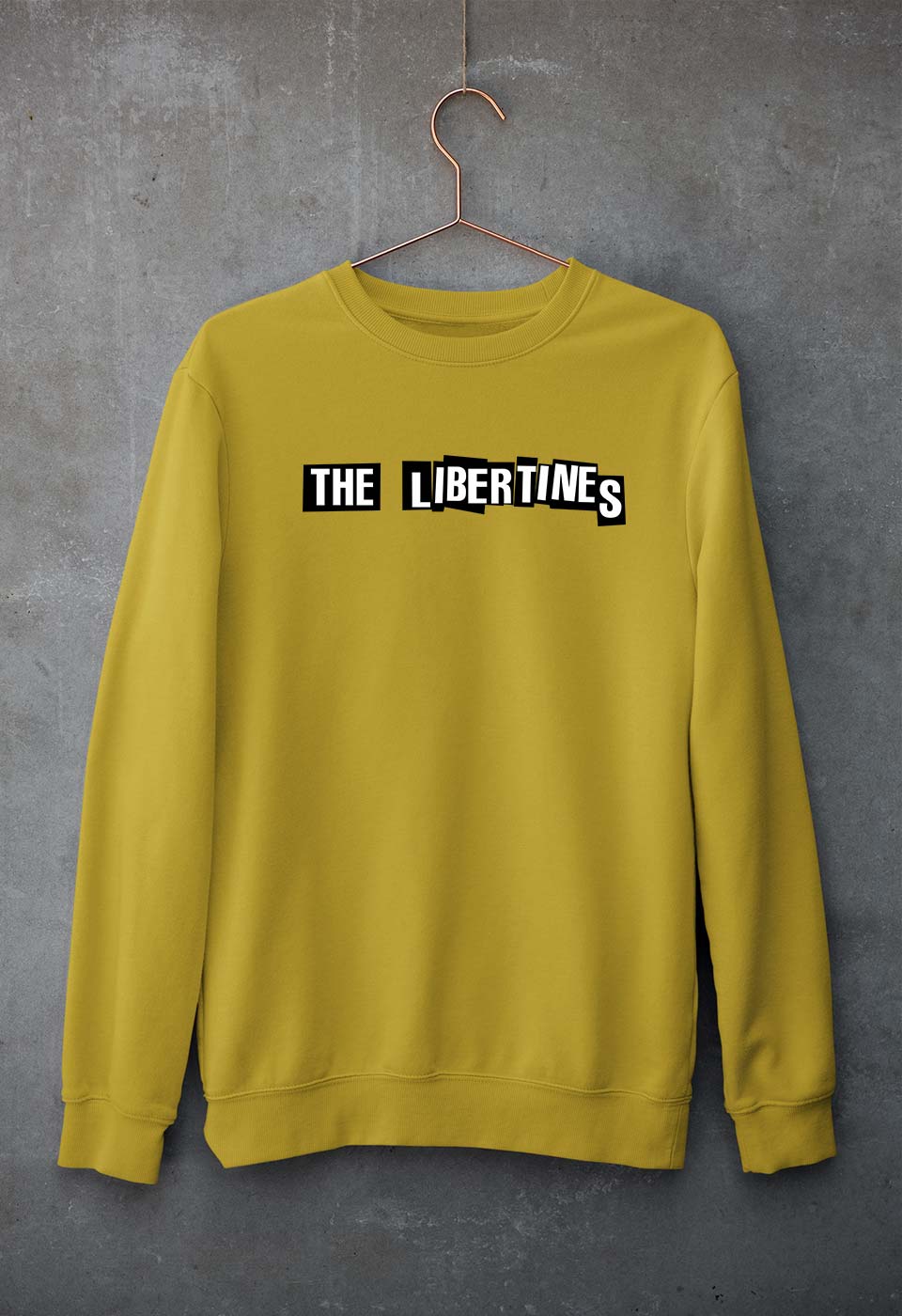libertines Sweatshirt for Men/Women-Mustard Yellow-Ektarfa.online