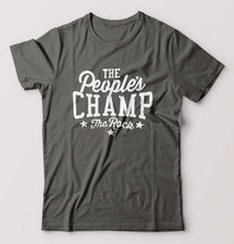 Load image into Gallery viewer, The Rock - The People&#39;s Champ T-Shirt for Men-Charcoal-Ektarfa.online
