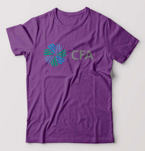 Load image into Gallery viewer, CFA T-Shirt for Men-Purple-Ektarfa.online
