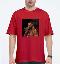 Load image into Gallery viewer, jon jones UFC Oversized T-Shirt for Men-Red-Ektarfa.online
