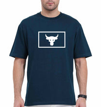 Load image into Gallery viewer, Bull Oversized T-Shirt for Men-Petrol Blue-Ektarfa.online
