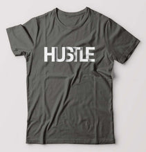 Load image into Gallery viewer, hustle T-Shirt for Men-Charcoal-Ektarfa.online
