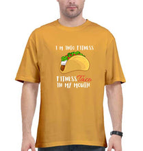 Load image into Gallery viewer, Taco Oversized T-Shirt for Men-Golden Yellow-Ektarfa.online
