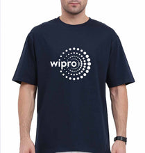 Load image into Gallery viewer, Wipro Oversized T-Shirt for Men-Navy Blue-Ektarfa.online
