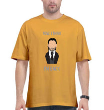 Load image into Gallery viewer, John Wick Oversized T-Shirt for Men-Golden Yellow-Ektarfa.online
