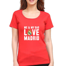 Load image into Gallery viewer, Love Real Madrid T-Shirt for Women-Red-Ektarfa.online
