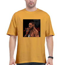 Load image into Gallery viewer, jon jones UFC Oversized T-Shirt for Men-Golden Yellow-Ektarfa.online
