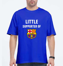 Load image into Gallery viewer, Little Supporter Barcelona Oversized T-Shirt for Men-Royal Blue-Ektarfa.online

