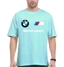 Load image into Gallery viewer, BMW Motersport Oversized T-Shirt for Men-Mint-Ektarfa.online
