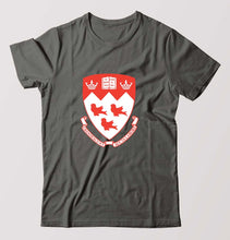 Load image into Gallery viewer, McGill University T-Shirt for Men-Charcoal-Ektarfa.online
