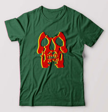 Load image into Gallery viewer, Deftones Skull T-Shirt for Men-Bottel Green-Ektarfa.online
