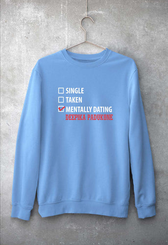 Deepika Padukone Unisex Sweatshirt for Men/Women-Baby Blue-Ektarfa.online