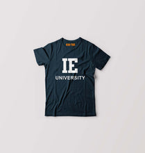 Load image into Gallery viewer, IE University T-Shirt for Boy/Girl-Petrol Blue-Ektarfa.online
