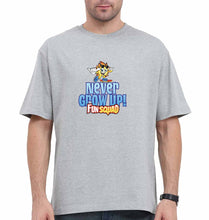 Load image into Gallery viewer, fun squad Oversized T-Shirt for Men-Grey-Ektarfa.online
