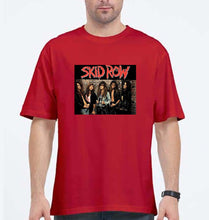 Load image into Gallery viewer, SKID ROW Oversized T-Shirt for Men-Red-Ektarfa.online
