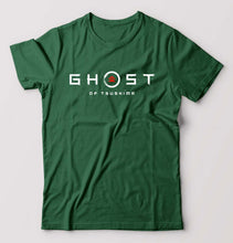 Load image into Gallery viewer, Ghost of Tsushima T-Shirt for Men-Bottel Green-Ektarfa.online
